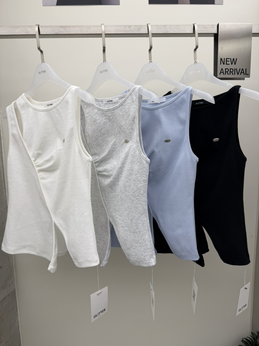 GLITTER東大門實拍女士新品推薦職業26春夏休閑人氣吊帶背心GLITTER吊帶/背心