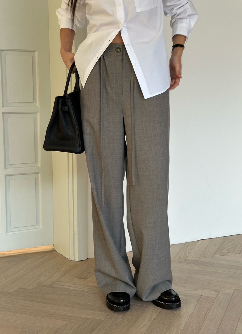 LE VASE韓國代購女士新款職業推薦休閑熱賣26春夏人氣褲子LE VASE褲子