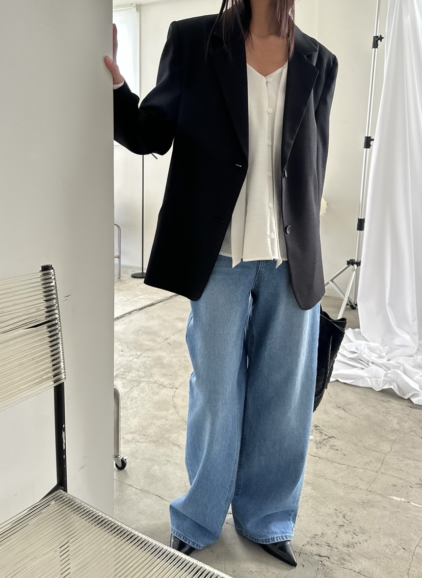 LE VASE韓國直郵女士新款人氣職業時尚26春夏推薦真品夾克LE VASE夾克