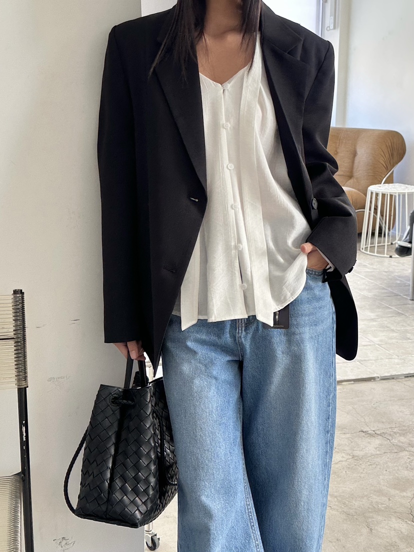 LE VASE韓國直郵女士新款人氣職業時尚26春夏推薦真品夾克LE VASE夾克