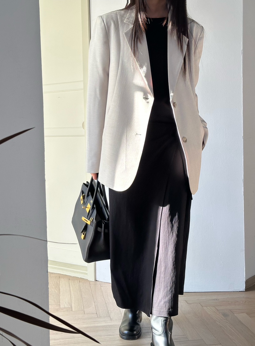 LE VASE韓國直郵女士新款人氣職業時尚26春夏推薦真品夾克LE VASE夾克圖色1