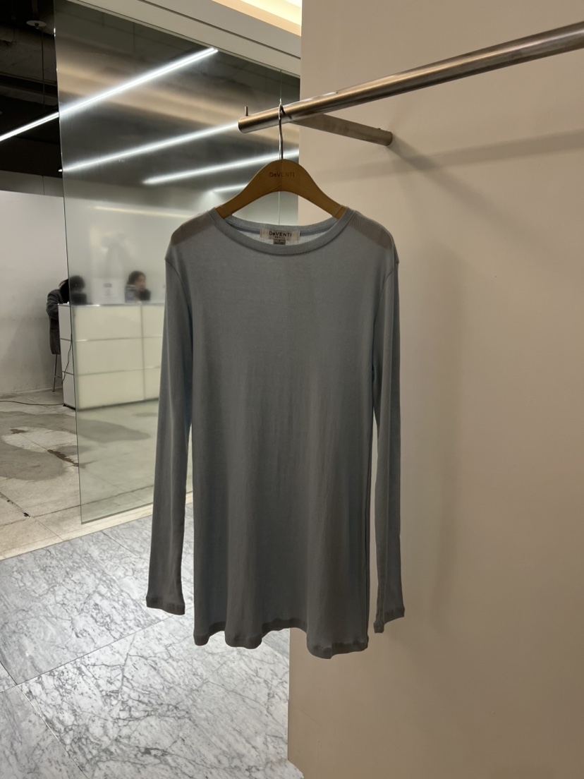DE VENTI韓國直郵女裝新款人氣推薦熱賣26春夏休閑長袖T恤DE VENTI長袖T恤圖色1