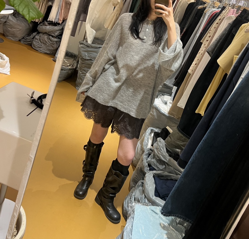 DE VENTI韓國直郵女士新品職業推薦人氣真品時尚26春夏短褲DE VENTI短褲