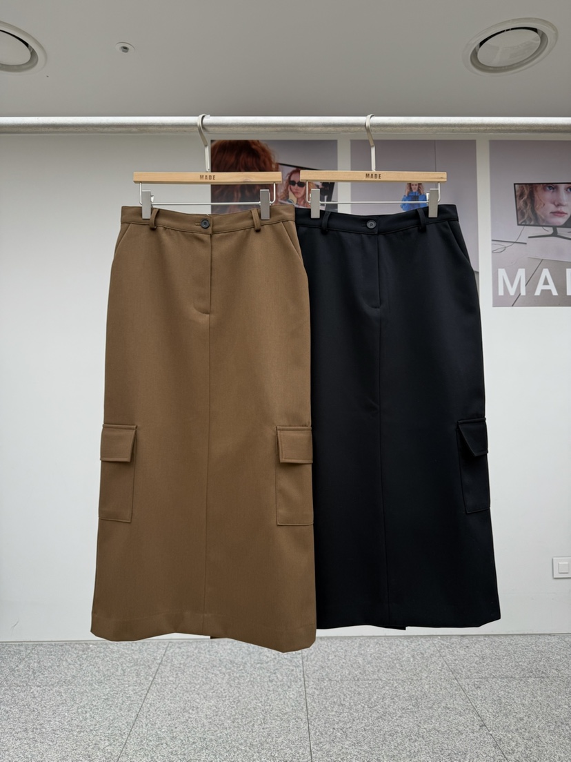 MADE-P東大門直郵女裝新款時尚職業熱賣休閑26春夏真品長裙MADE-P長裙