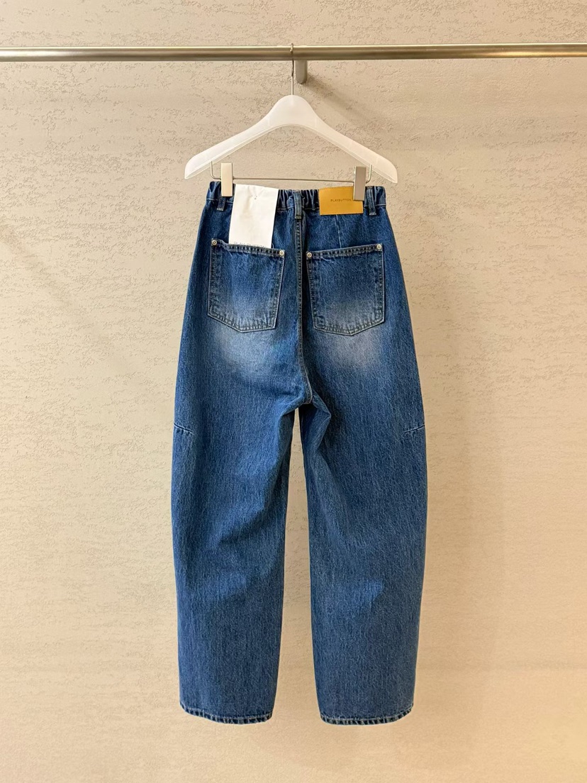 PLAYBUTTON-P東大門直郵女裝新款職業推薦時尚26春夏牛仔褲PLAYBUTTON牛仔褲