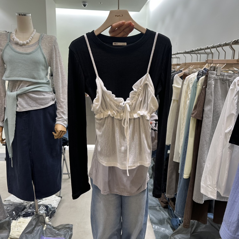 PART3韓國代購女裝新品熱賣推薦真品人氣休閑時尚26春夏套裝Part.3套裝圖色1