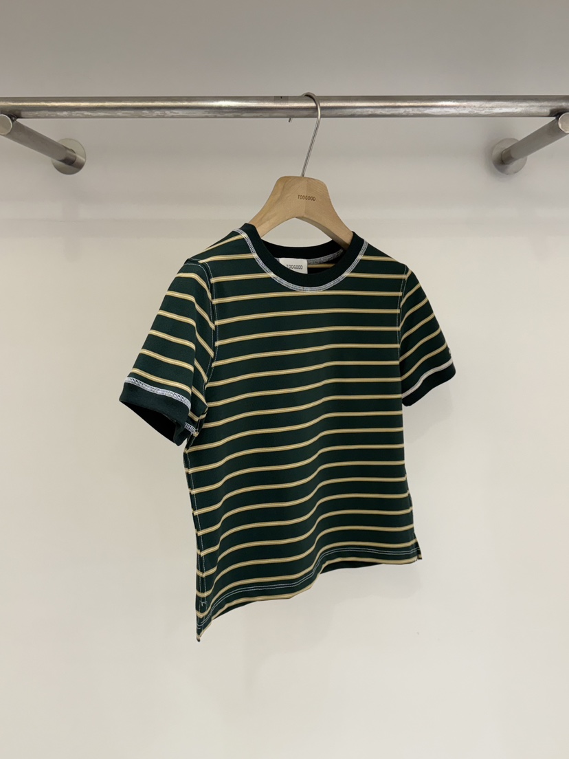 TOOGOOD東大門代購女士新款26春夏真品休閑人氣熱賣職業T恤TOOGOODT恤圖色2綠色