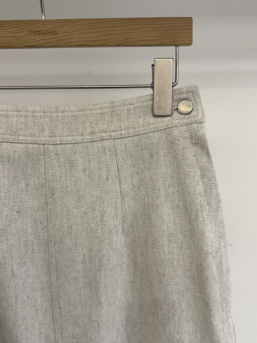 TOOGOOD韓國直郵女裝新品推薦人氣真品時尚休閑熱賣長裙亞麻TOOGOOD長裙