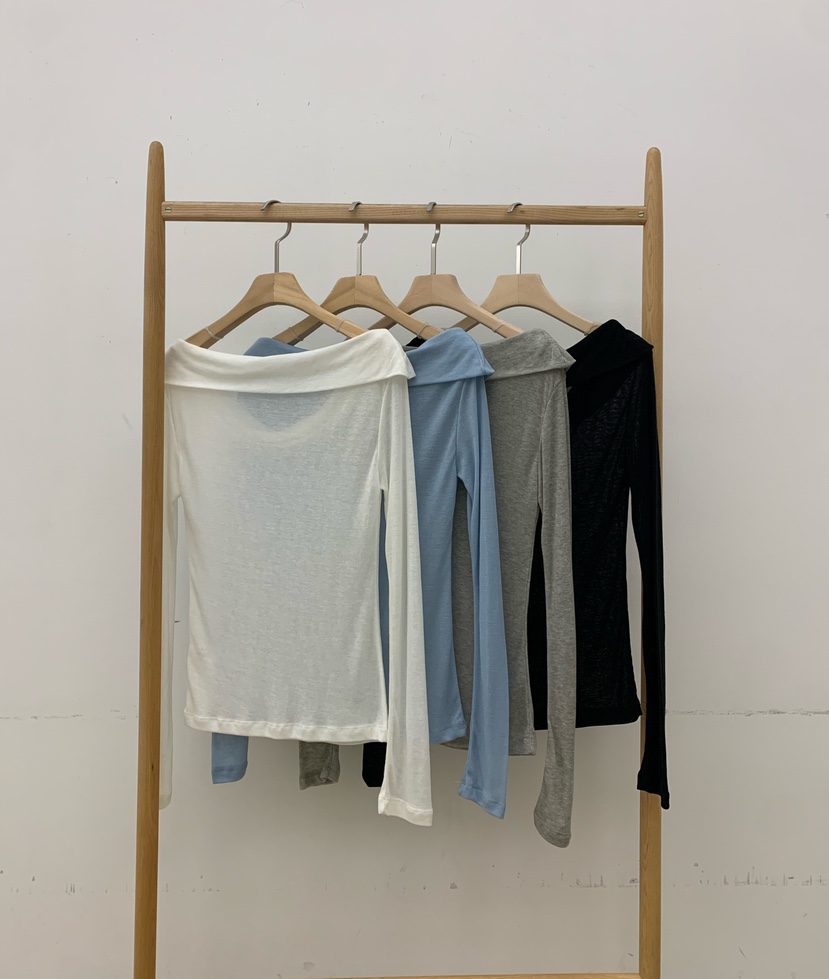 B_GARDER東大門直郵女裝新品26春夏時尚推薦真品休閑長袖T恤B.GARDER長袖T恤