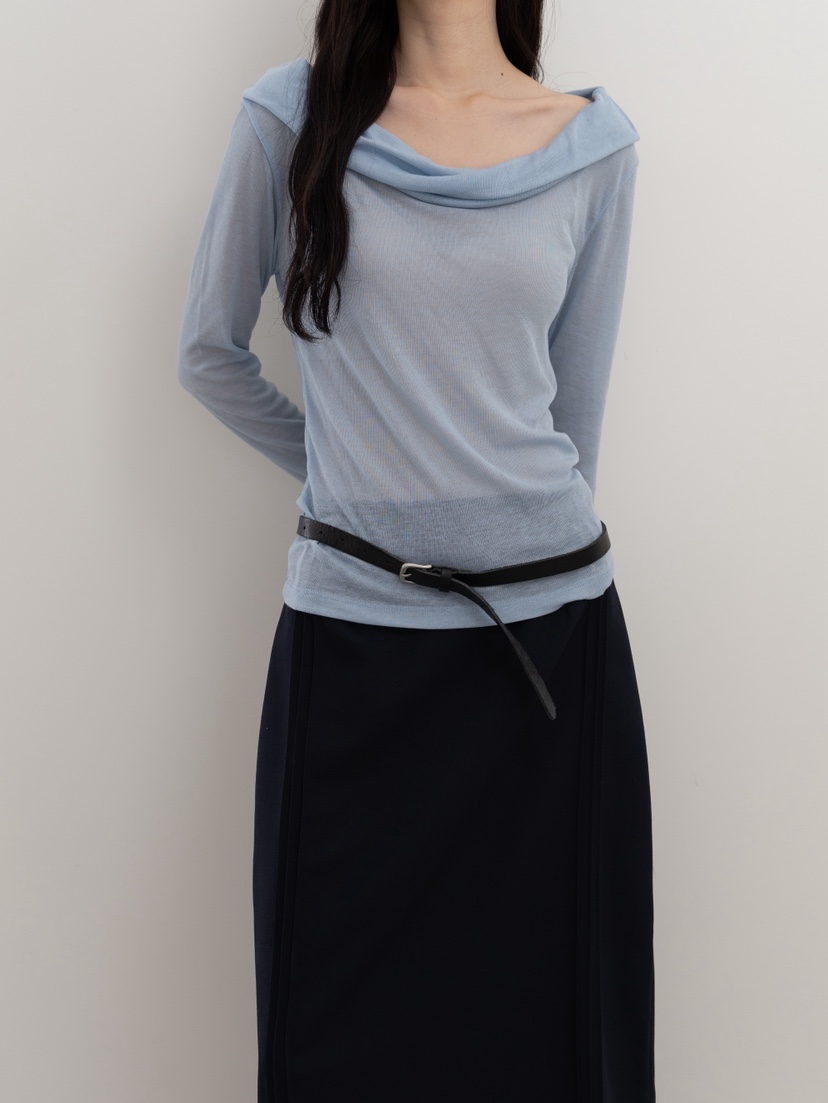 B_GARDER東大門直郵女裝新品26春夏時尚推薦真品休閑長袖T恤B.GARDER長袖T恤