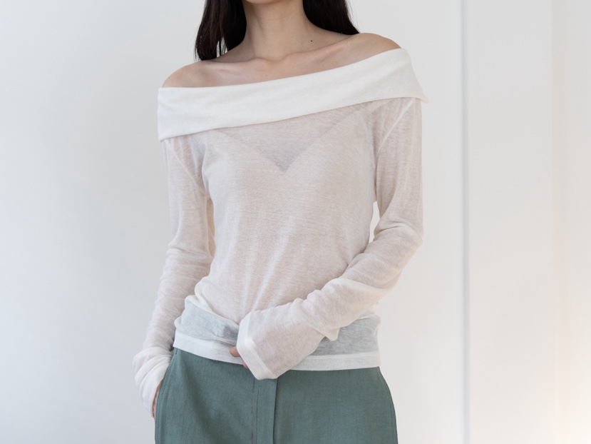 B_GARDER東大門直郵女裝新品26春夏時尚推薦真品休閑長袖T恤B.GARDER長袖T恤