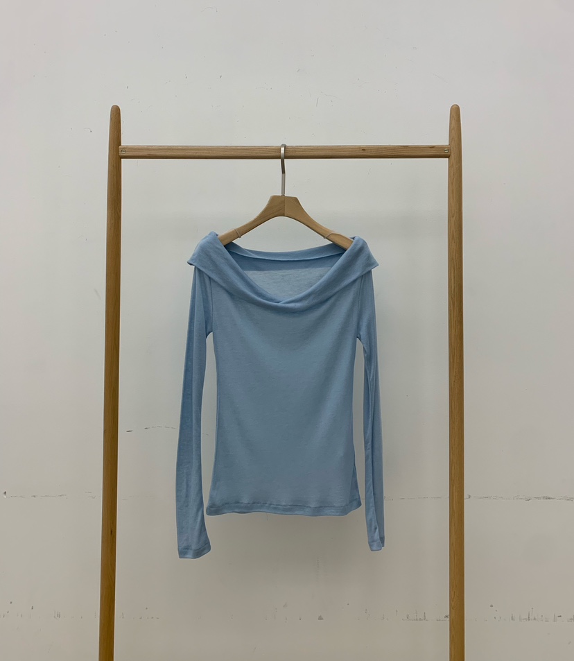 B_GARDER東大門直郵女裝新品26春夏時尚推薦真品休閑長袖T恤B.GARDER長袖T恤圖色2