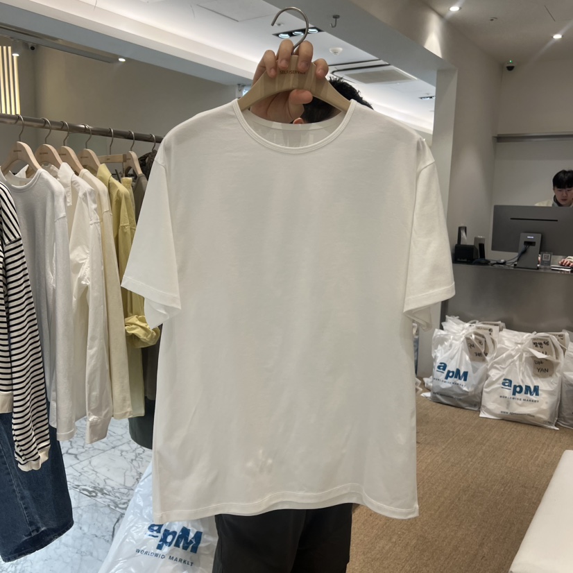 SELF SERVICE韓國代購女士新款推薦真品人氣26春夏T恤絲綢SELF SERVICET恤圖色1