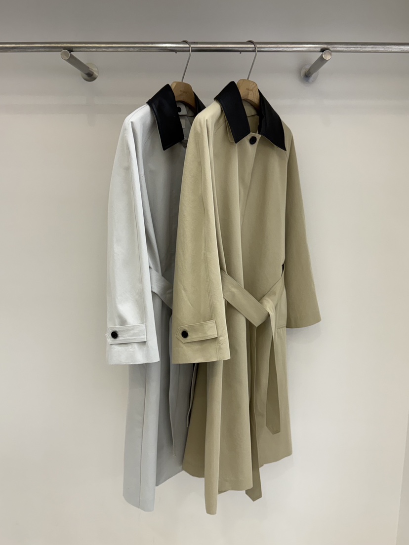 TOOGOOD東大門實拍女士新款推薦真品休閑26春夏長款風衣含腰帶TOOGOOD長款風衣