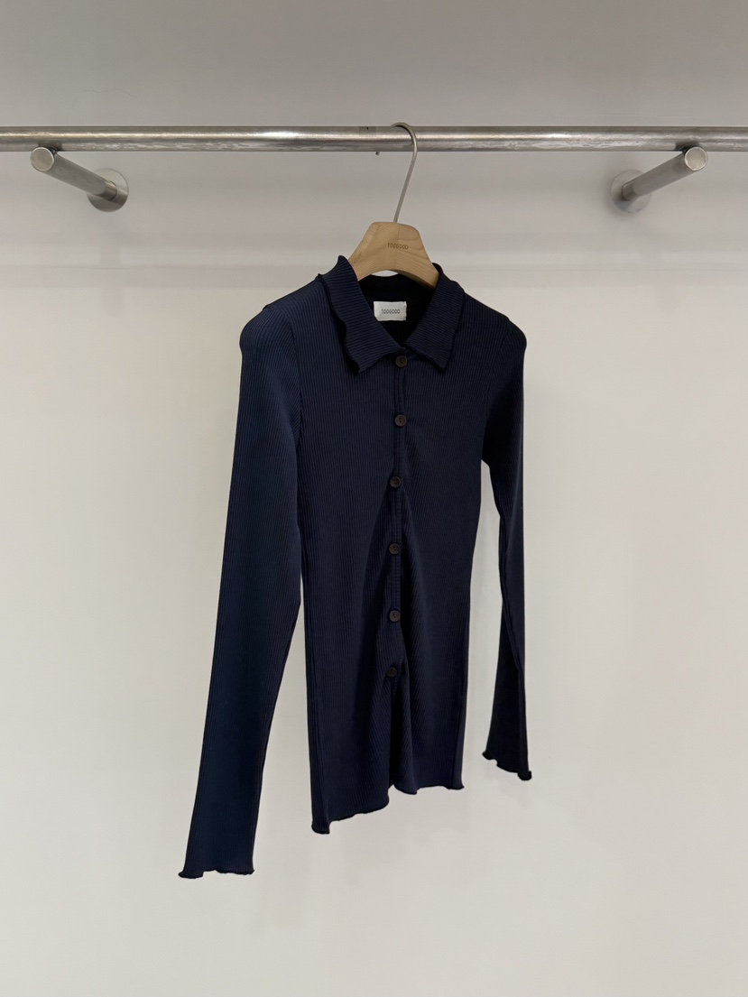 TOOGOOD東大門代購女裝新款26春夏休閑職業長袖T恤羊毛衫TOOGOOD長袖T恤圖色3深藍色