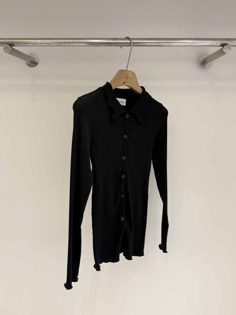 TOOGOOD東大門代購女裝新款26春夏休閑職業長袖T恤羊毛衫TOOGOOD長袖T恤圖色4黑色