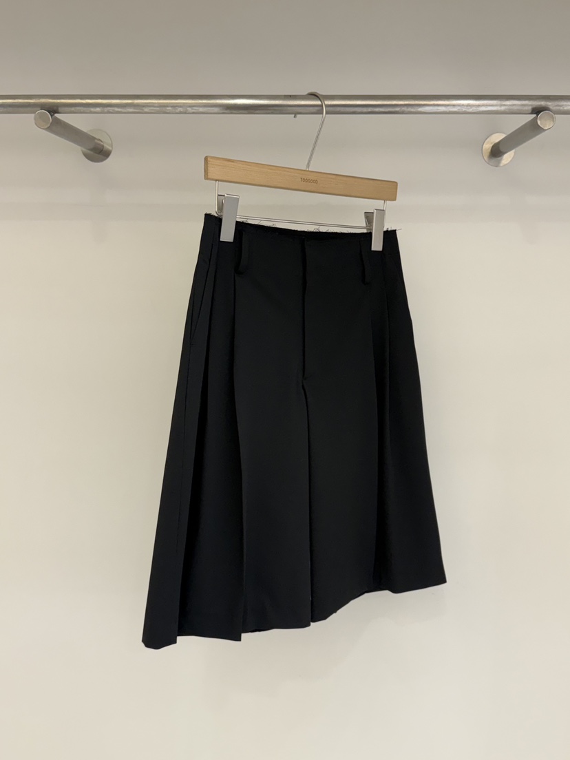 TOOGOOD東大門代購女士新品熱賣26春夏休閑職業人氣時尚短褲TOOGOOD短褲圖色2黑色