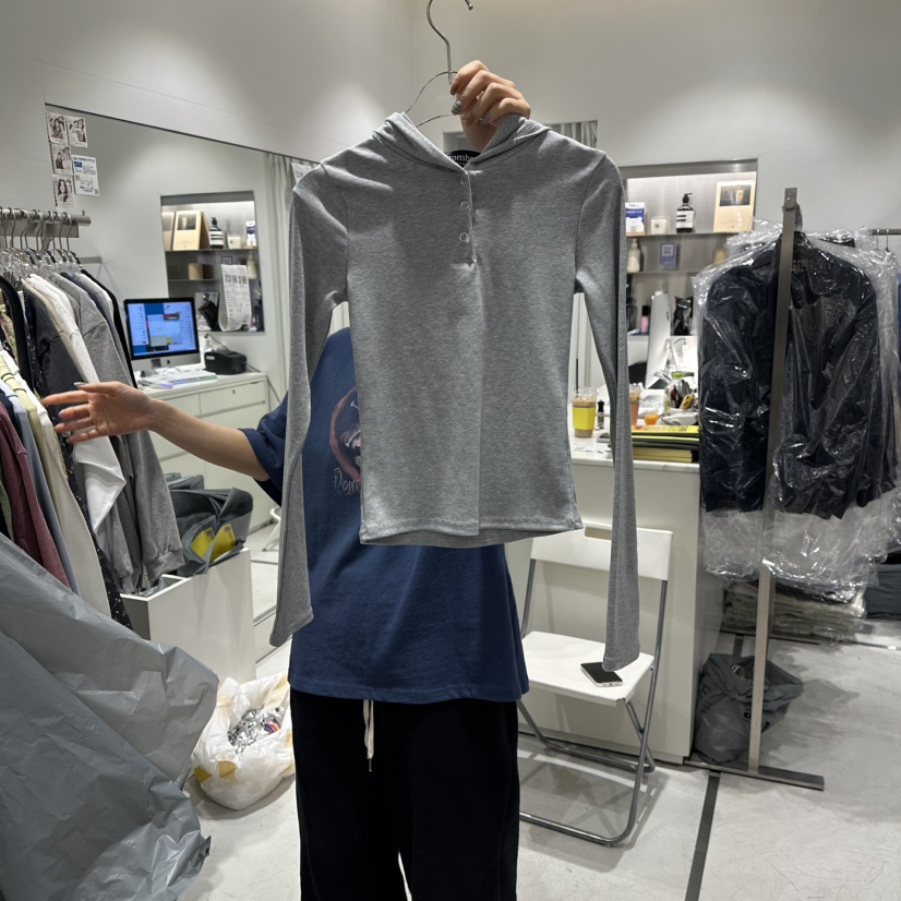 COMBO東大門實拍女士新款推薦熱賣職業人氣真品時尚長袖T恤COM_BO長袖T恤圖色2