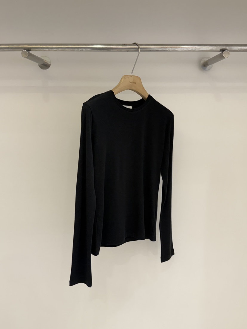 TOOGOOD東大門實拍女裝新款人氣時尚熱賣26春夏推薦長袖T恤TOOGOOD長袖T恤圖色10黑色