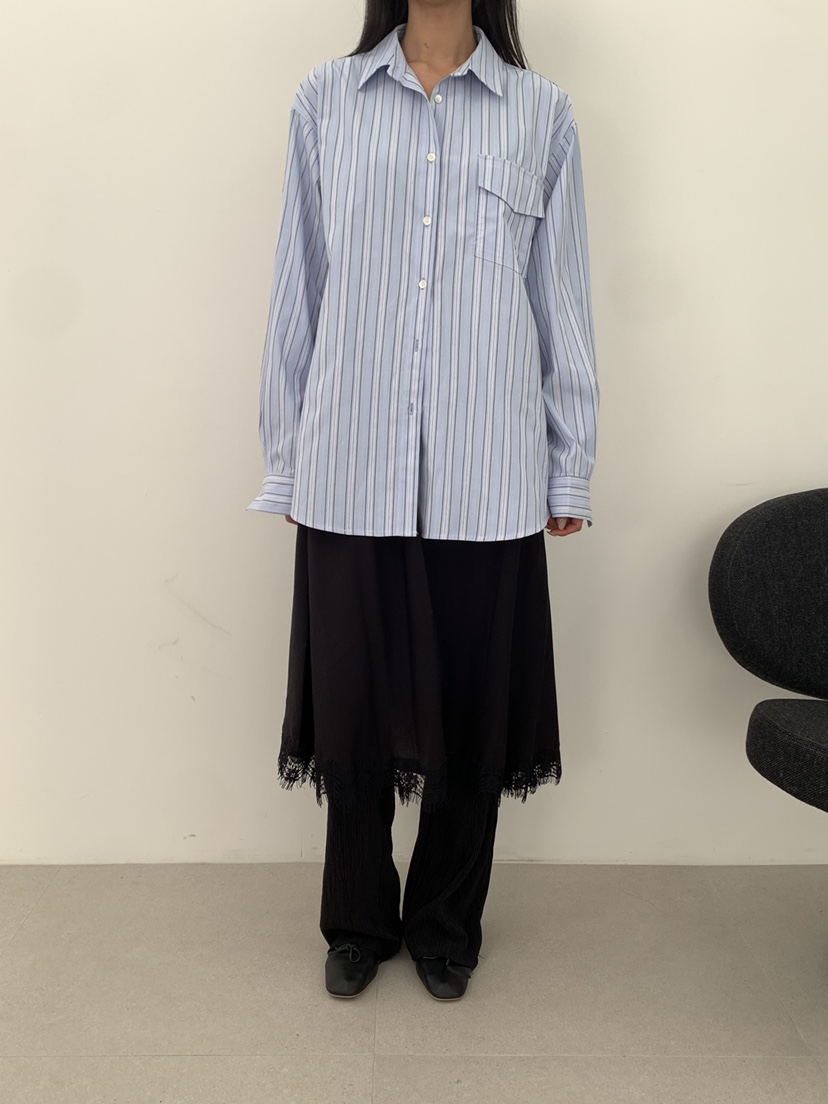 B_GARDER東大門代購女裝新款職業休閑人氣26春夏襯衫蕾絲衫B.GARDER襯衫/蕾絲衫