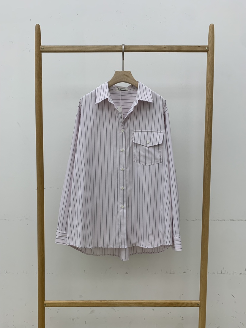 B_GARDER東大門代購女裝新款職業休閑人氣26春夏襯衫蕾絲衫B.GARDER襯衫/蕾絲衫圖色1