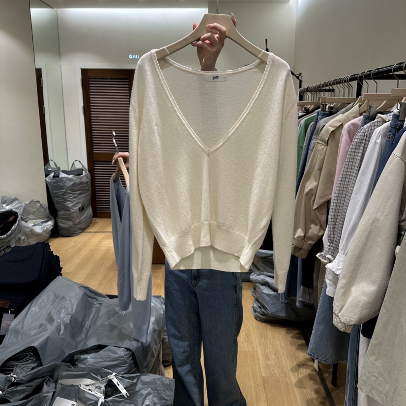 GILLI東大門實拍女裝新品熱賣推薦職業真品26春夏人氣針織衫GILLI針織衫圖色3