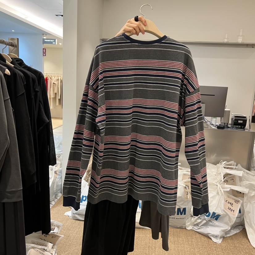 SELF SERVICE東大門代購女裝新品推薦人氣真品職業長袖T恤SELF SERVICE長袖T恤