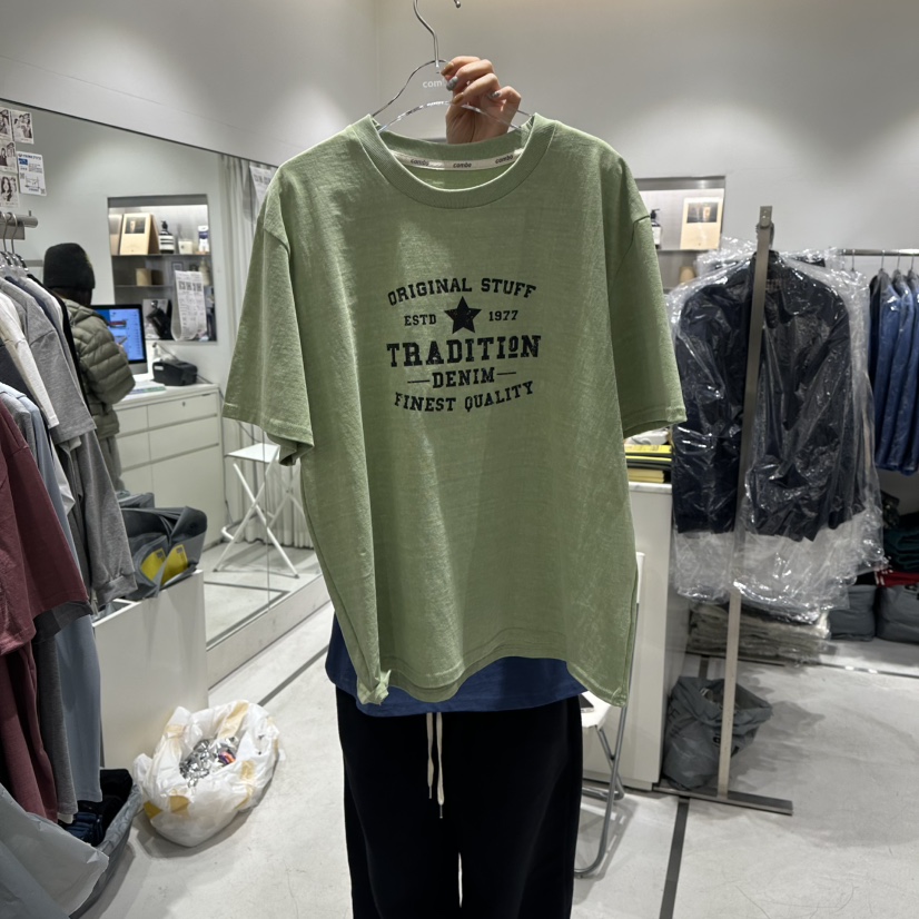 COMBO韓國代購女裝新品時尚人氣職業推薦真品熱賣26春夏T恤COM_BOT恤圖色1