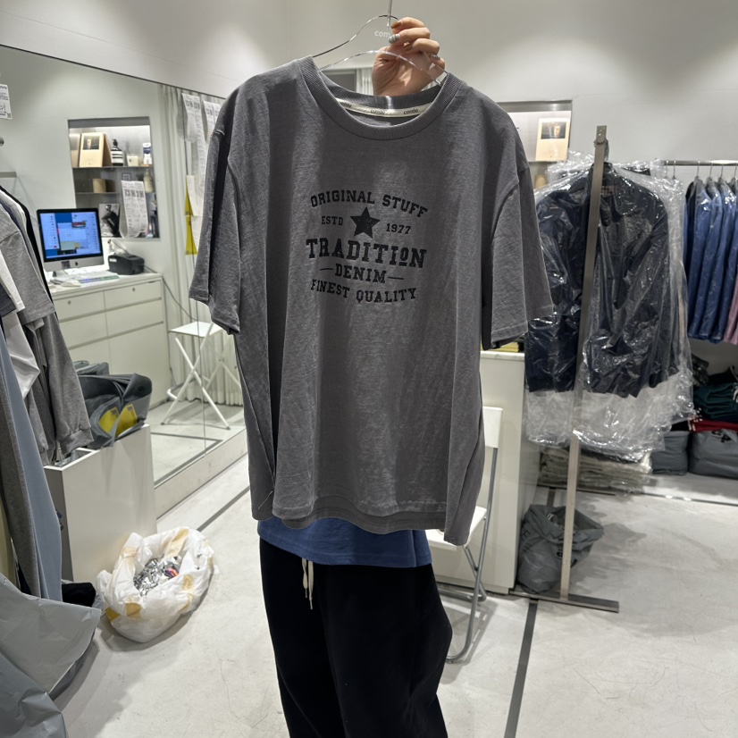 COMBO韓國代購女裝新品時尚人氣職業推薦真品熱賣26春夏T恤COM_BOT恤圖色2