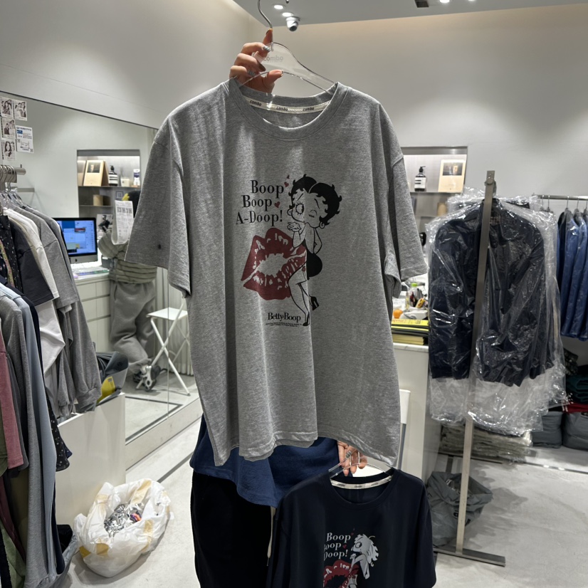 COMBO東大門代購女裝新款真品時尚26春夏人氣休閑職業T恤COM_BOT恤圖色2