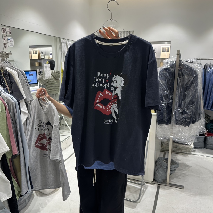 COMBO東大門代購女裝新款真品時尚26春夏人氣休閑職業T恤COM_BOT恤圖色3