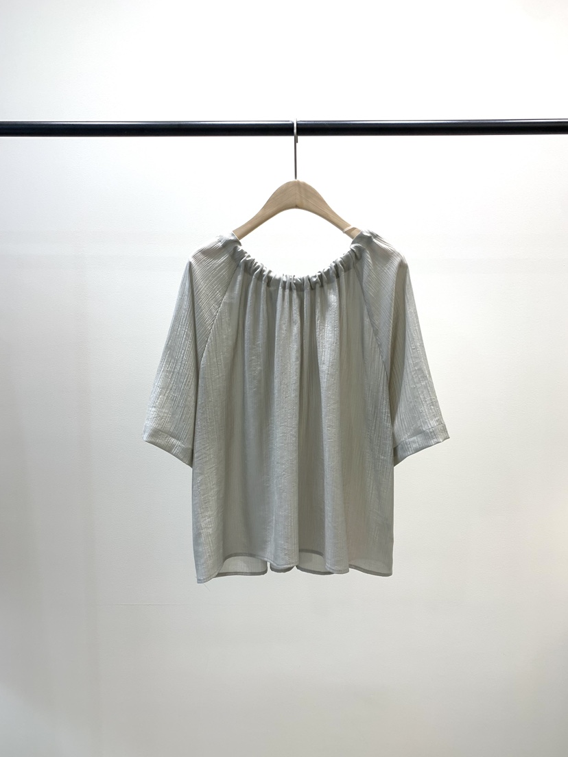 KNOCK東大門代購女裝新款26春夏時尚人氣職業休閑襯衫蕾絲衫KNOCK襯衫/蕾絲衫圖色3