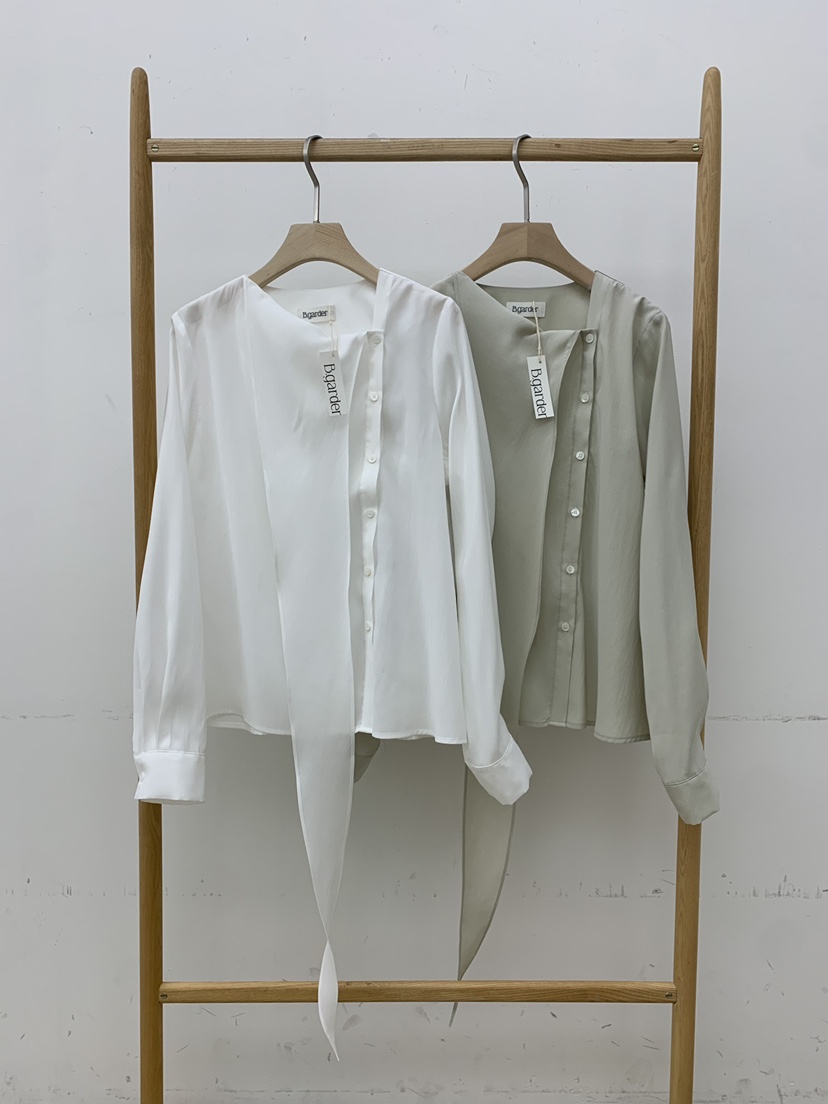 B_GARDER東大門直郵女士新款推薦真品休閑襯衫蕾絲衫披肩B.GARDER襯衫/蕾絲衫