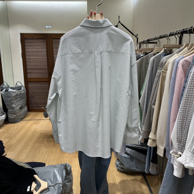 GILLI韓國直郵女裝新款熱賣26春夏真品休閑人氣襯衫蕾絲衫GILLI襯衫/蕾絲衫