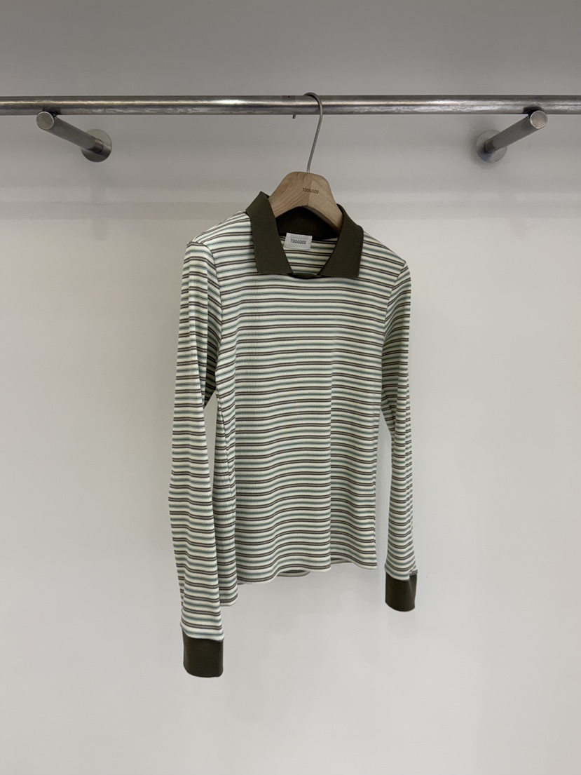 TOOGOOD韓國直郵女裝新款26春夏人氣推薦職業休閑長袖T恤TOOGOOD長袖T恤圖色2墨綠