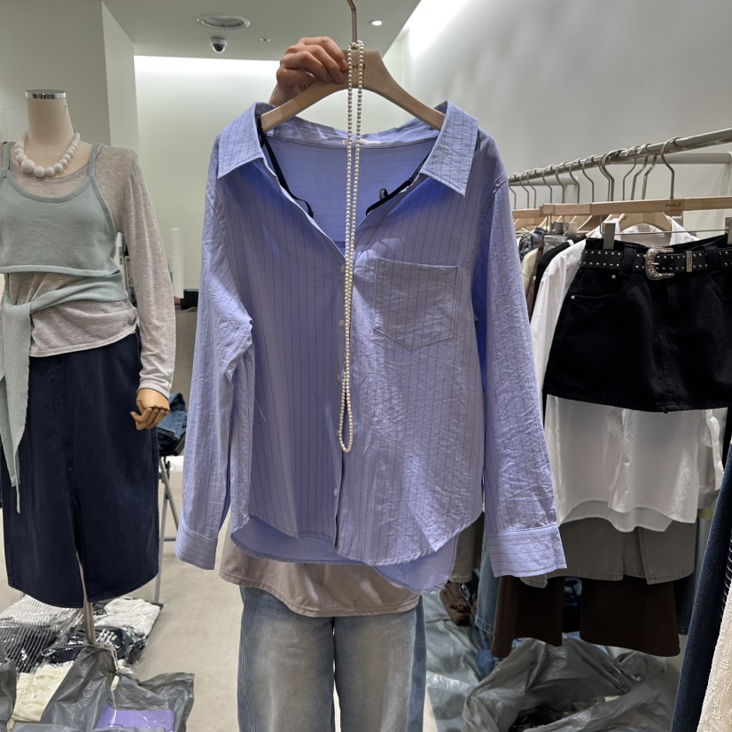 PART3韓國直郵女裝新品職業26春夏人氣襯衫蕾絲衫不含配飾Part.3襯衫/蕾絲衫圖色1