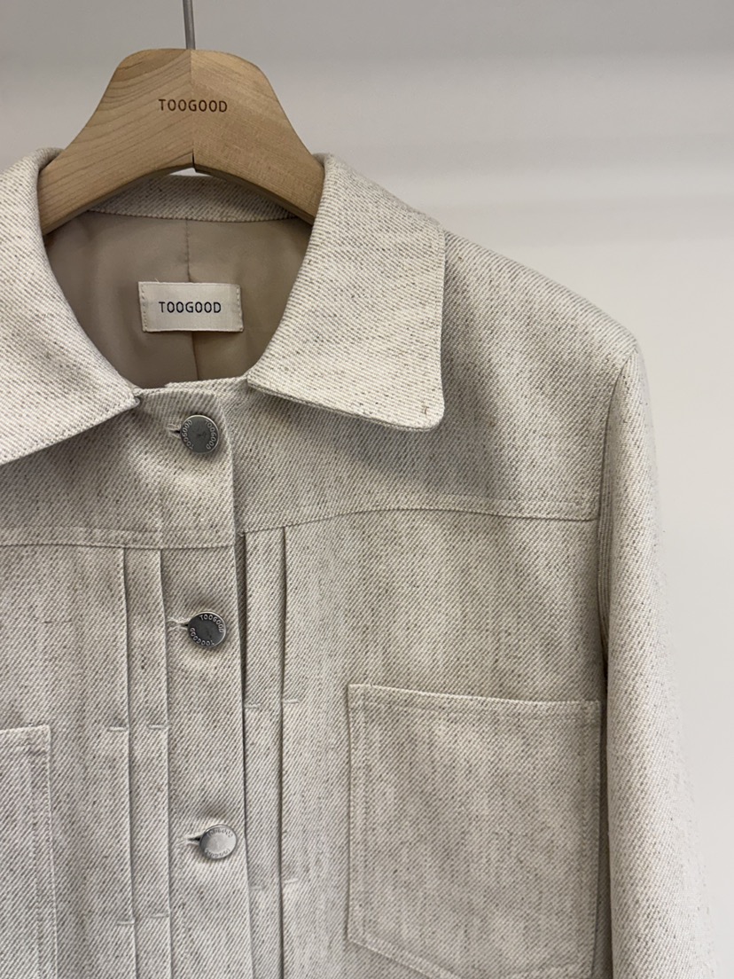 TOOGOOD韓國代購女士新品熱賣人氣真品時尚休閑職業夾克亞麻TOOGOOD夾克