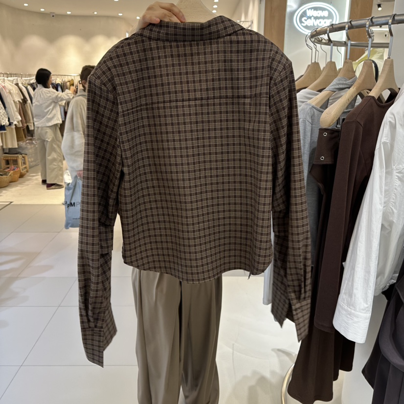 RENDER韓國代購女士新品26春夏熱賣推薦休閑人氣襯衫蕾絲衫RENDER襯衫/蕾絲衫