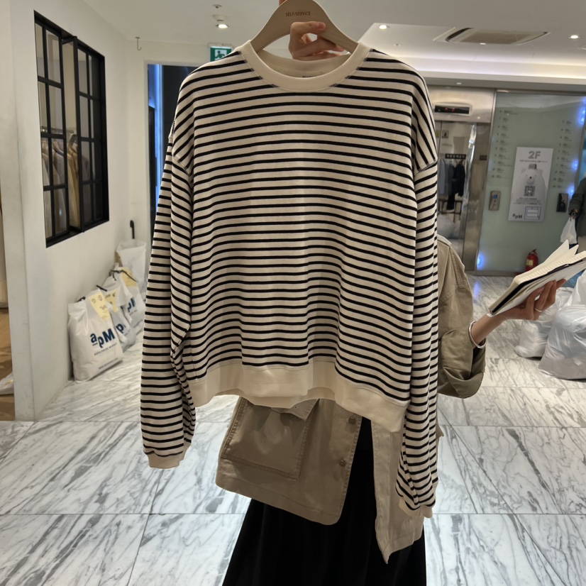 SELF SERVICE東大門實拍女士新款26春夏推薦時尚職業衛衣SELF SERVICE衛衣圖色1