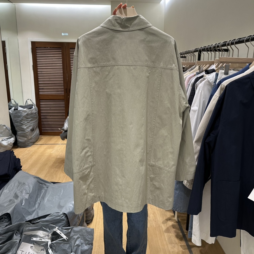 GILLI韓國代購女士新品推薦真品熱賣人氣職業時尚長款風衣GILLI長款風衣