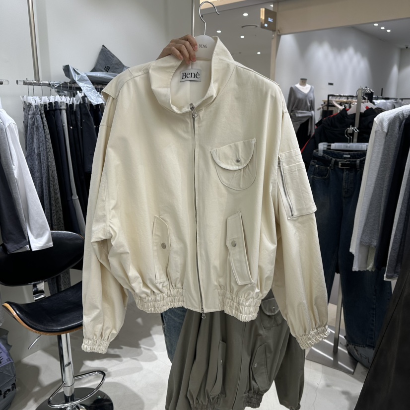 BENE東大門代購女士新品熱賣推薦真品26春夏休閑職業夾克BENE夾克圖色1