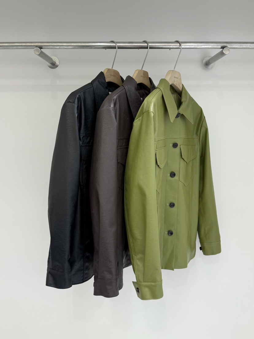 TOOGOOD韓國代購女裝新款時尚休閑26春夏真品熱賣職業皮衣TOOGOOD皮衣