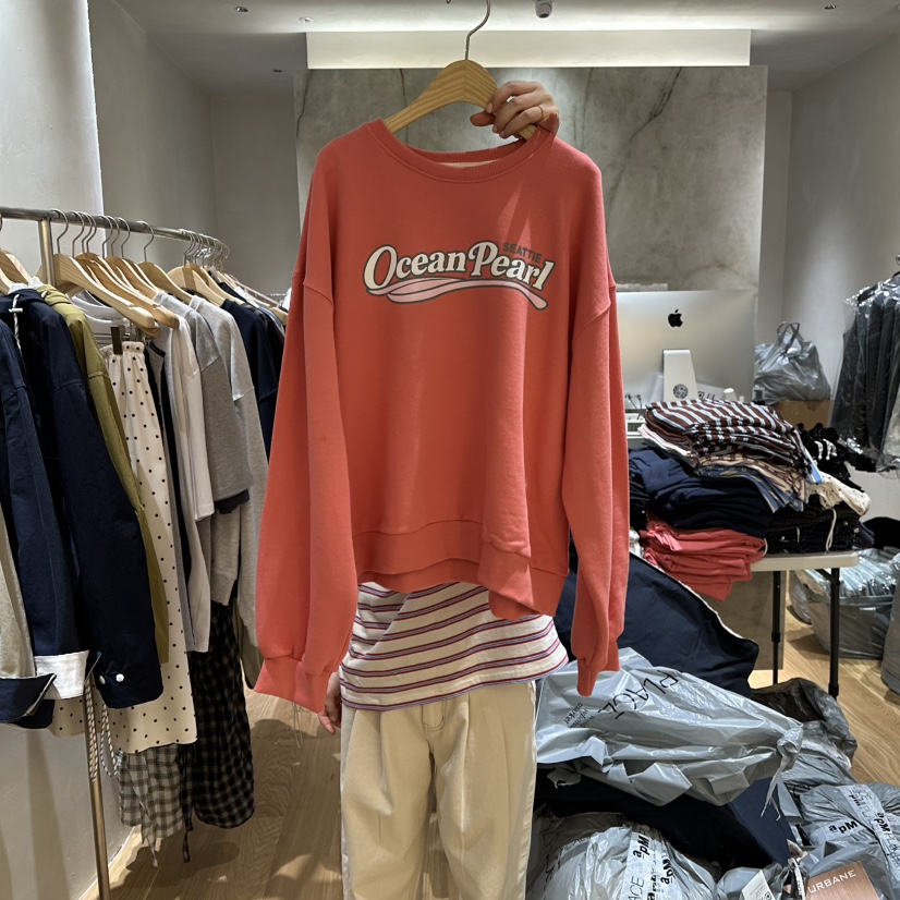 URBANE-P韓國直郵女裝新品人氣真品休閑時尚熱賣推薦衛衣URBANE-P衛衣圖色2