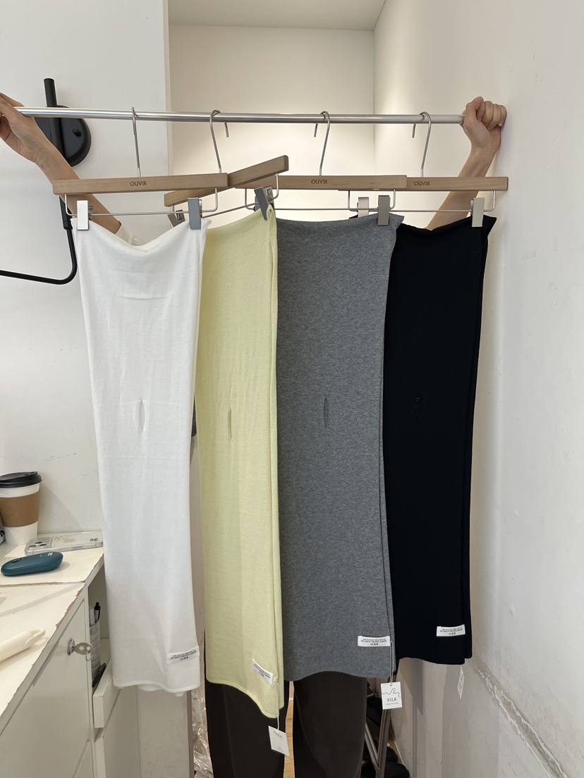 OUVIR韓國代購女裝新款推薦真品熱賣圍巾披肩混紡絲綢圍巾O.V.R/OUVIR圍巾/披肩