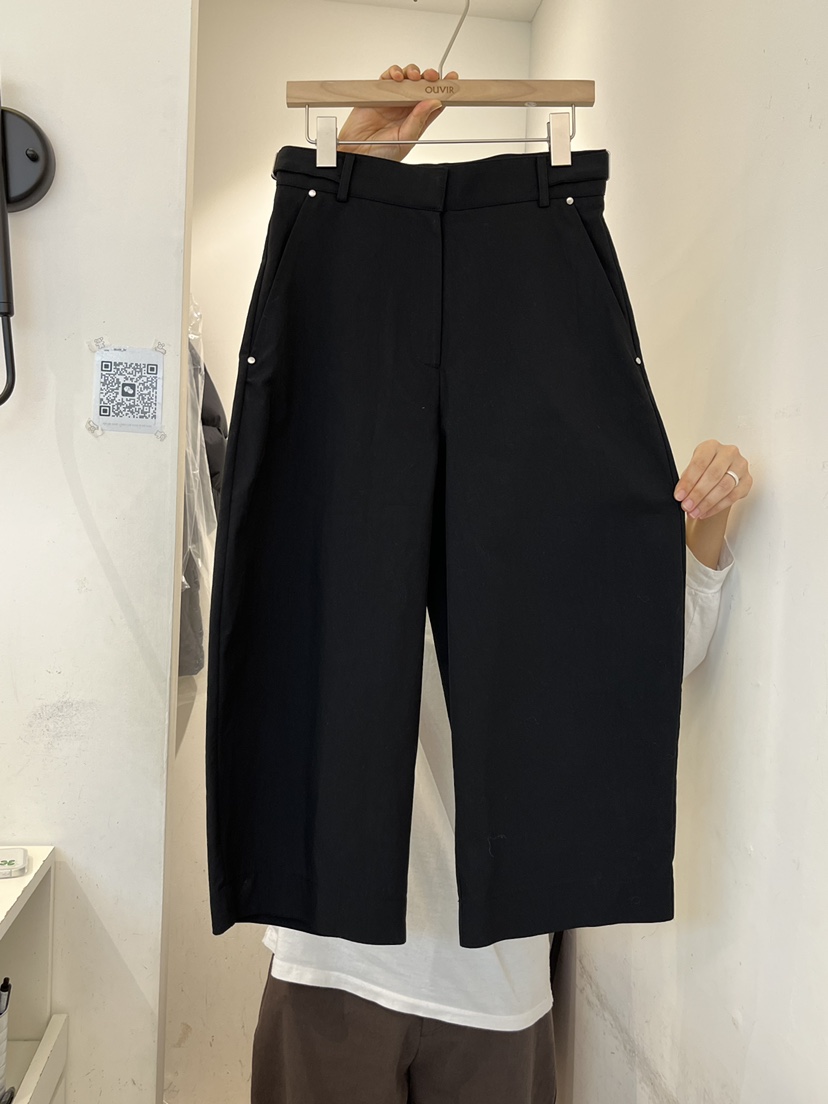 OUVIR韓國直郵女士新款26春夏熱賣真品推薦人氣職業休閑褲O.V.R/OUVIR休閑褲圖色1