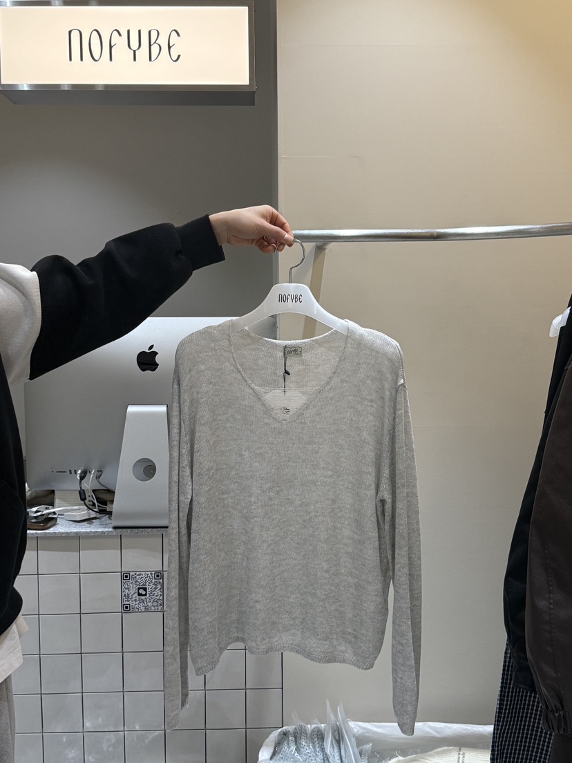 NOFYBE東大門直郵女裝新品職業推薦26春夏時尚人氣針織衫NOFYBE針織衫圖色2