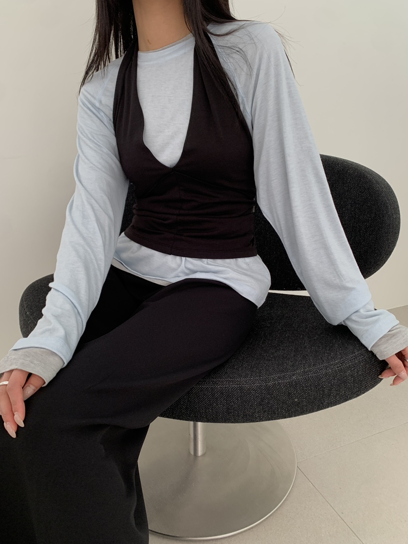 B_GARDER韓國直郵女士新品職業人氣時尚休閑推薦吊帶背心B.GARDER吊帶/背心