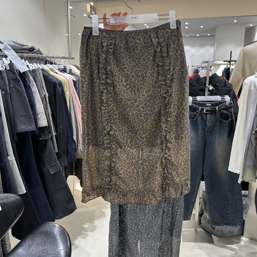 BENE韓國直郵女士新品職業真品人氣休閑26春夏半身裙中短裙BENE半身裙/中短裙圖色2