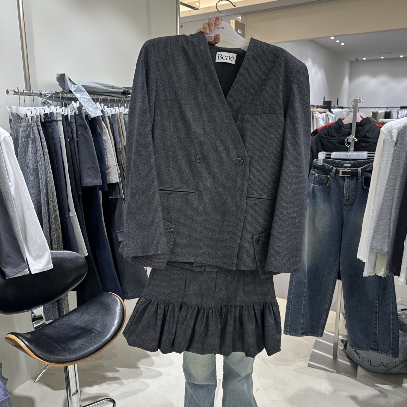 BENE東大門代購女士新款熱賣人氣休閑26春夏職業推薦裙褲BENE裙褲