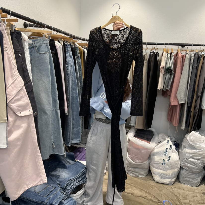 ALMOND PEPE韓國直郵女士新品休閑熱賣人氣時尚26春夏連衣裙ALMOND PEPE連衣裙圖色2